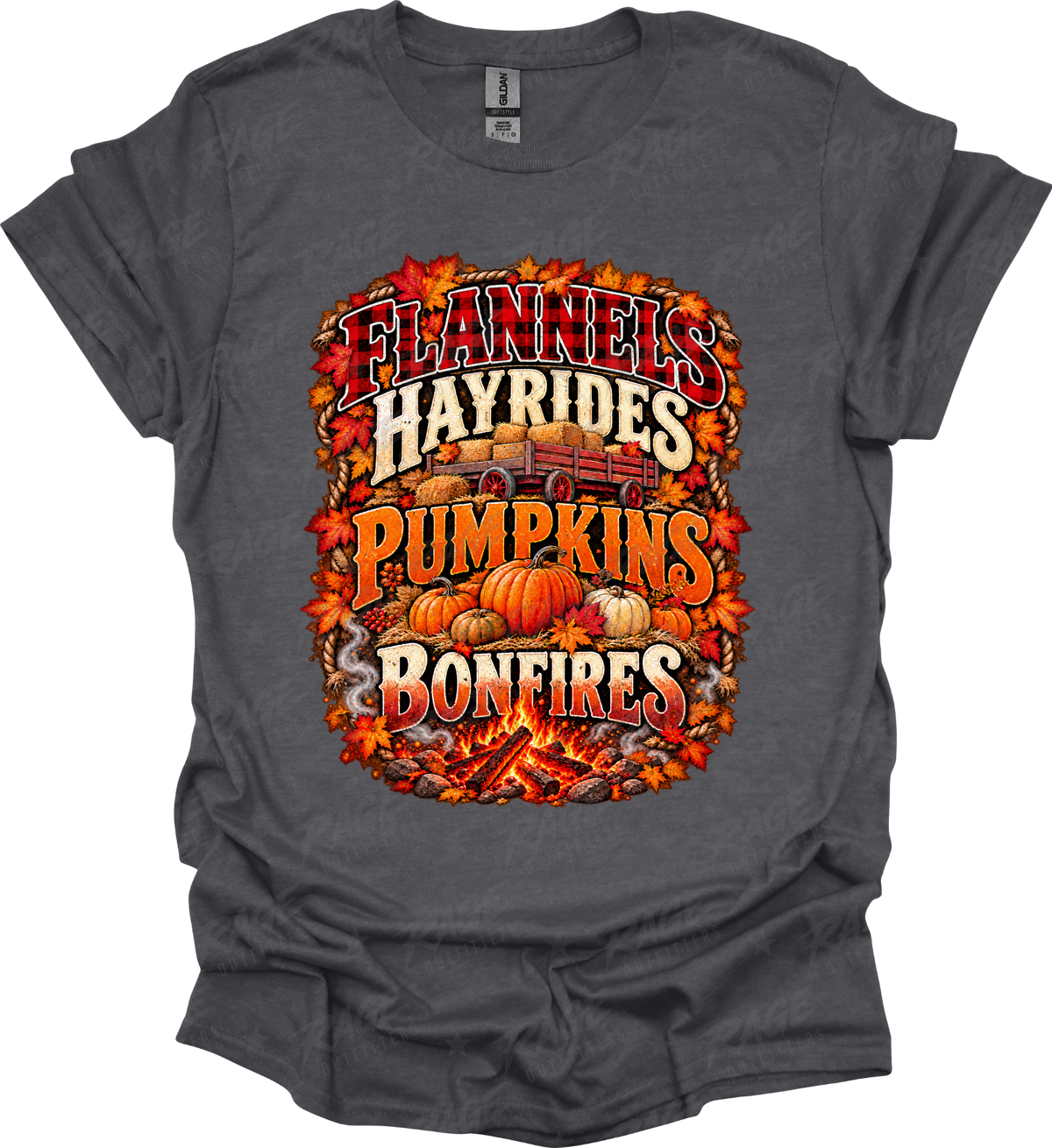 FLANNELS, HAYRIDES,  PUMPKINS & BONFIRES