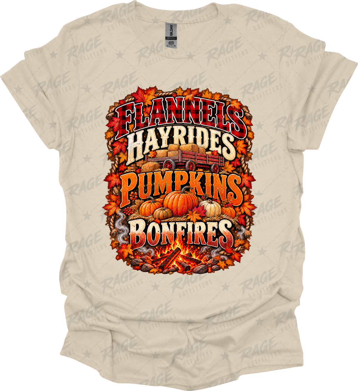 FLANNELS, HAYRIDES,  PUMPKINS & BONFIRES